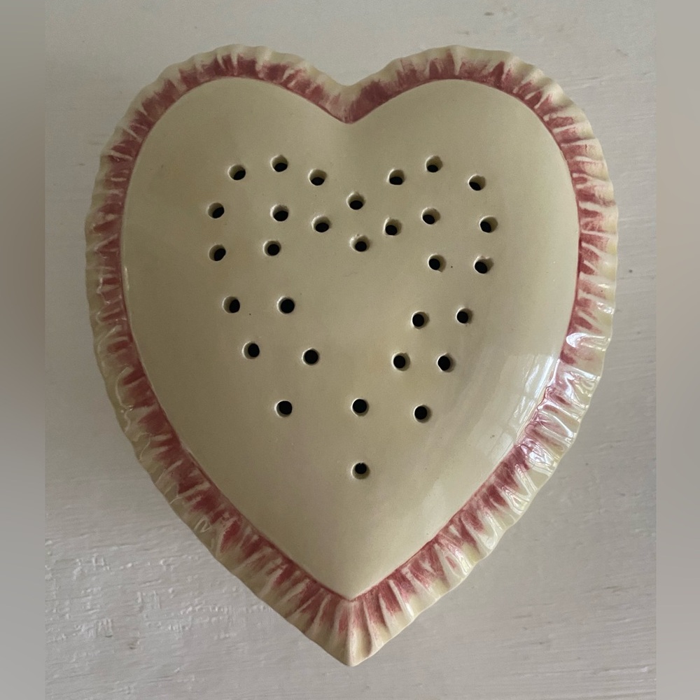 Valentine Potpourri Ceramic Heart